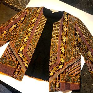 Small TRF Zara Indian Patchwork Jacket